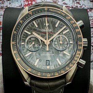 OMEGA Speedmaster Dark Side of the Moon Meteorite 311.63.44.51.99.001 FULL SET